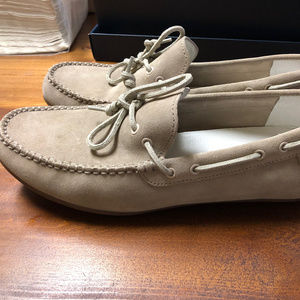 Cole Haan Grant Loafers LTE Taupe Suede Sz 10D